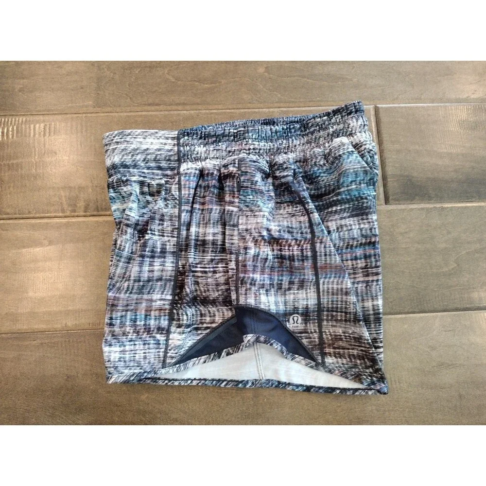 LULULEMON Women's Hotty Hot Oasis blue gray long 4
